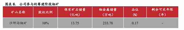 金钼股份：需求增长带动钼价上行，钼业龙头持续受益