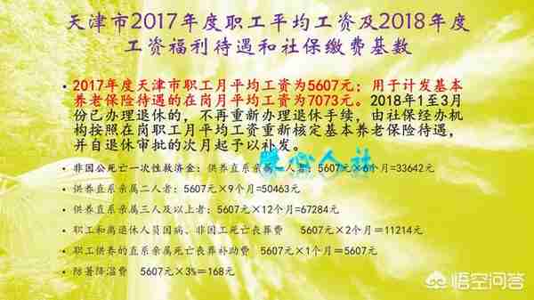 天津社保缴费基数由来(天津社保基数上限和下限)